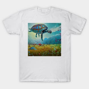 Flying turtle T-Shirt